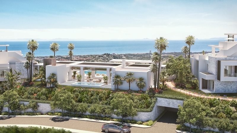Außergewöhnliche Wohnungen mit Traumaussicht bis Gibraltar und Afrika