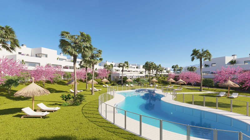 Wohnungen im modernen Design  fußäufig zu Supermärkten und zum Strand