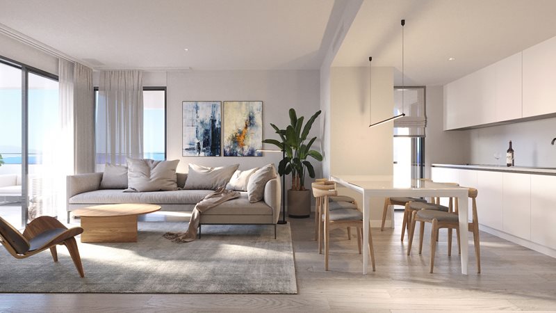 Neubau Penthouse in Golf- und Strandnähe
