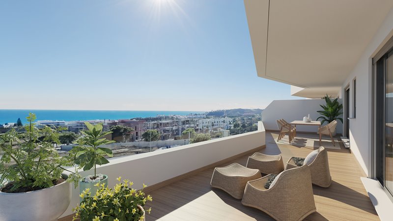 Penthouse Wohnungen in Boutique-Komplex in Strand- und Citynähe