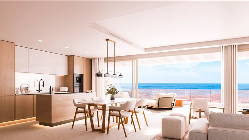 Wohnungen in Boutique Komplex mit Meerblick in Strandnähe