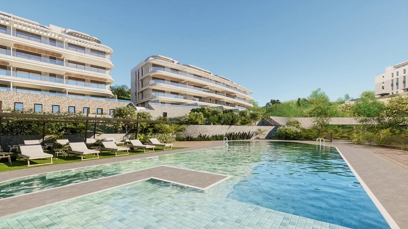 Elegante Architektur im Einklang mit Natur und Meer